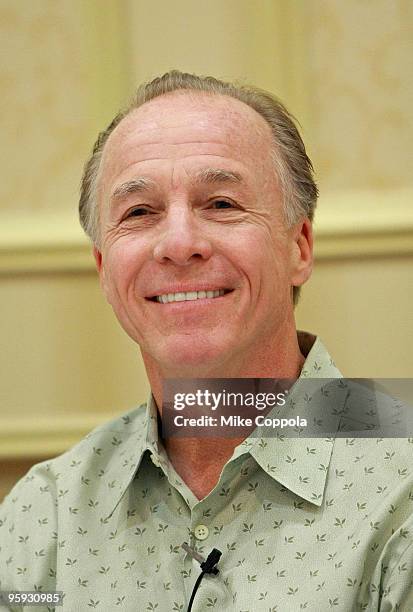 Comedian and radio personality Jackie Martling attends the Hoboken International Film Festival press conference at the Marriott Saddle Brook on...