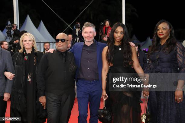 Producer Lisa Erspamer, Ulysses Carter, director Kevin McDonald, Rayah Houston and Executive Producer Pat Houston attend the screening of "Whitney"...