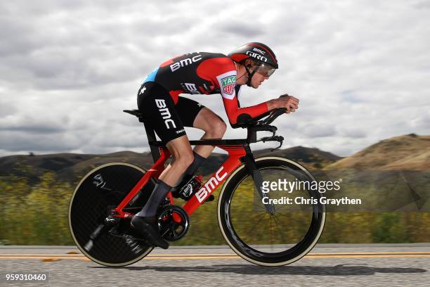 Tejay van Garderen of The United States and BMC Racing Team rides during the stage four individual time trial of the 13th Amgen Tour of California, a...
