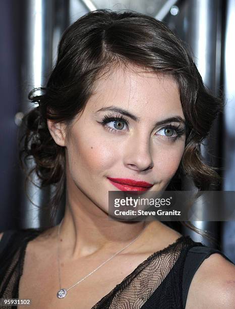Willa Holland attends the "Legion" Los Angeles Premiere at ArcLight Cinemas Cinerama Dome on January 21, 2010 in Hollywood, California.