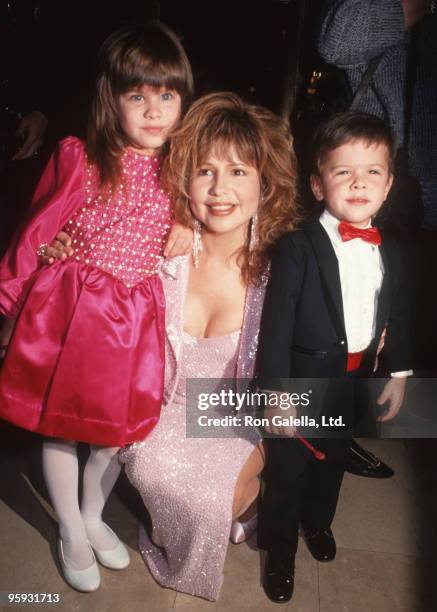 Pia Zadora, Kady Riklis and Kristofer Riklis