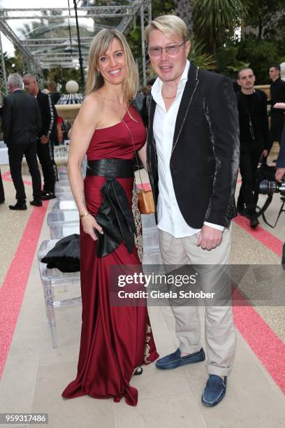 Marketa Remesovan, Mika Hakkinen during Philipp Plein "Dynasty" Women's & Men's Resort 2019 Fashion Show during the 71st annual Cannes Film Festival...