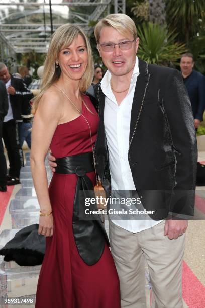 Marketa Remesovan, Mika Hakkinen during Philipp Plein "Dynasty" Women's & Men's Resort 2019 Fashion Show during the 71st annual Cannes Film Festival...