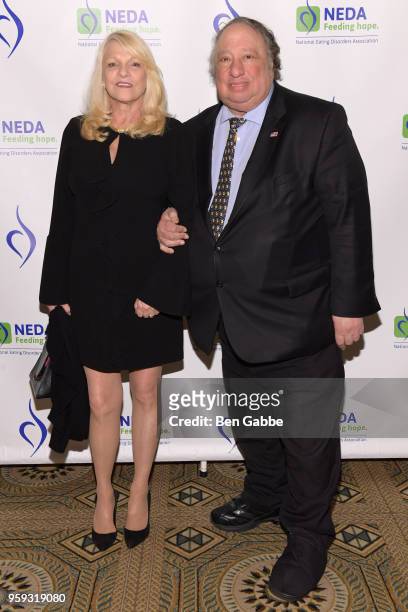 Margo Catsimatidis and John Catsimatidis attend the National Eating Disorders Association Annual Gala 2018 at The Pierre Hotel on May 16, 2018 in New...