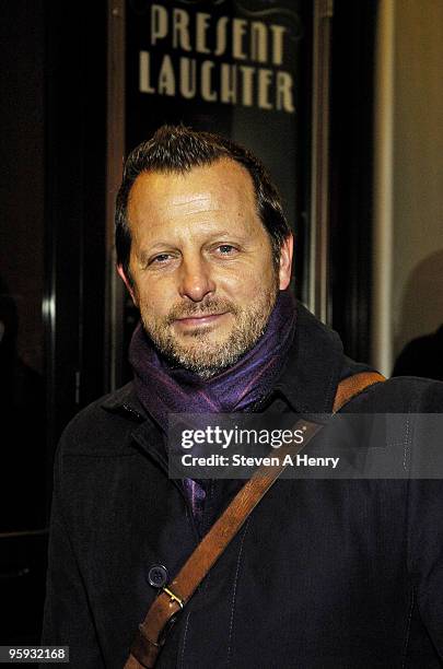 Choreographer and director Rob Ashford attends the opening night of "Present Laughter" on Broadway at the American Airlines Theatre on January 21,...