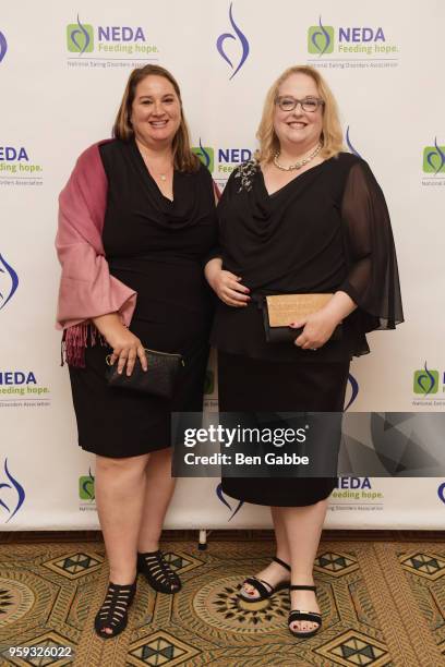 Suzan Vibberg and Chevese Turner attend the National Eating Disorders Association Annual Gala 2018 at The Pierre Hotel on May 16, 2018 in New York...