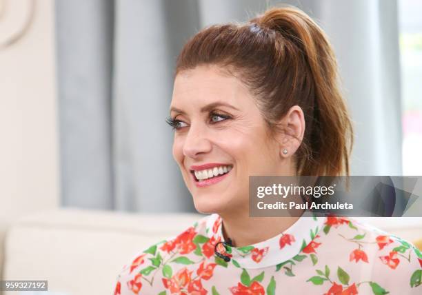 Actress Kate Walsh visits Hallmark's "Home & Family" at Universal Studios Hollywood on May 16, 2018 in Universal City, California.