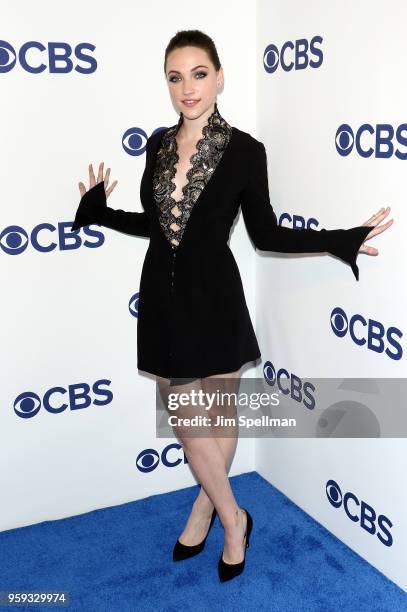 Actress Violett Beane attends the 2018 CBS Upfront at The Plaza Hotel on May 16, 2018 in New York City.