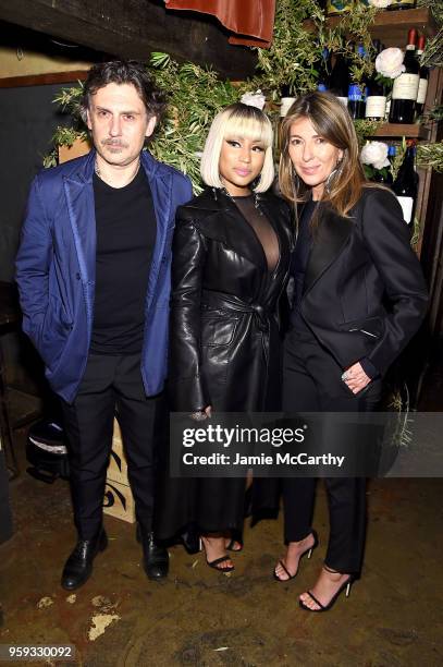 Nicki Minaj attends ELLE x Stuart Weitzman celebration of Giovanni Morelli's debut collection for Stuart Weitzman hosted by Nina Garcia on May 16,...