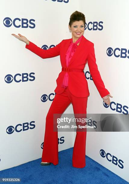 Journalist Norah O'Donnell attends the 2018 CBS Upfront at The Plaza Hotel on May 16, 2018 in New York City.