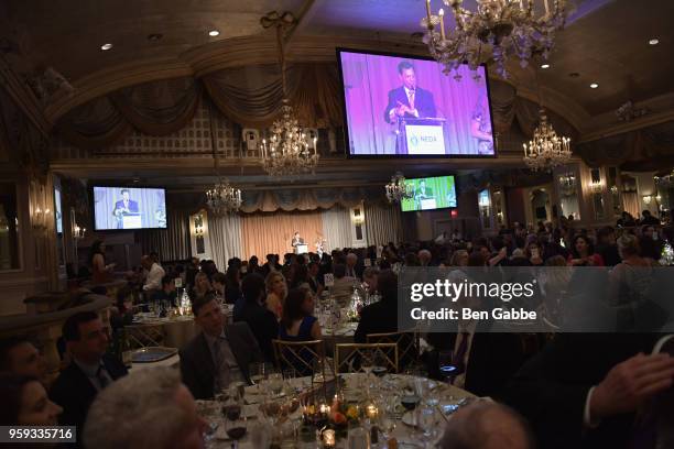 Frank Bisignano speaks onstage during the National Eating Disorders Association Annual Gala 2018 at The Pierre Hotel on May 16, 2018 in New York City.