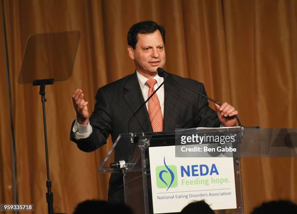 Frank Bisignano speaks onstage during the National Eating Disorders Association Annual Gala 2018 at The Pierre Hotel on May 16, 2018 in New York City.