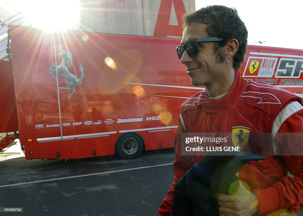 Moto GP world champion Italian Valentino