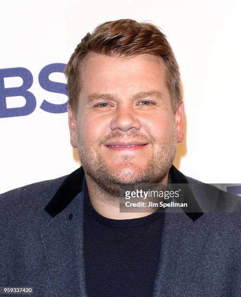 Host James Corden attends the 2018 CBS Upfront at The Plaza Hotel on May 16, 2018 in New York City.