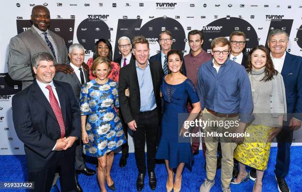 Shaquille O'Neal, Lenny Daniels, David Levy, President, Turner, Amy Sedaris, Tiffany Haddish, Anderson Cooper, John Martin, Chairman and CEO, Turner,...