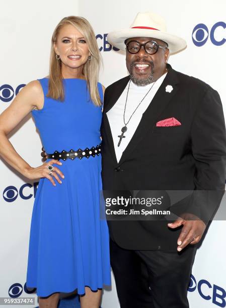 Actors Faith Ford and Cedric the Entertainer attend the 2018 CBS Upfront at The Plaza Hotel on May 16, 2018 in New York City.