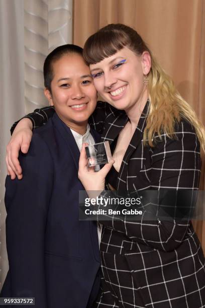 Christine McCharen-Tran and Becca McCharen-Tran attend the National Eating Disorders Association Annual Gala 2018 at The Pierre Hotel on May 16, 2018...