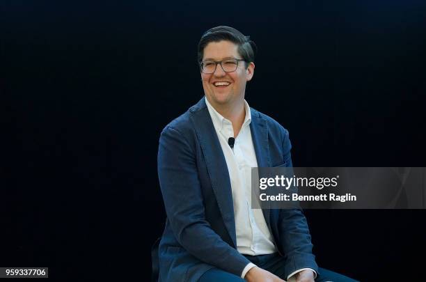 Moderator and Editor-In-Chief of Surface Magazine Spencer Bailey attends the Surface Design Dialogues No. 46 with R/GA on May 16, 2018 in New York...