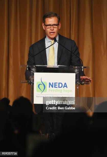 Ric Clark speaks onstage during the National Eating Disorders Association Annual Gala 2018 at The Pierre Hotel on May 16, 2018 in New York City.