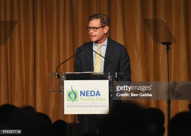 Ric Clark speaks onstage during the National Eating Disorders Association Annual Gala 2018 at The Pierre Hotel on May 16, 2018 in New York City.