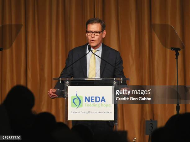 Ric Clark speaks onstage during the National Eating Disorders Association Annual Gala 2018 at The Pierre Hotel on May 16, 2018 in New York City.