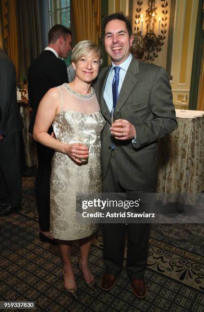 Karen Andonian and Brad Andonian attend the National Eating Disorders Association Annual Gala 2018 at The Pierre Hotel on May 16, 2018 in New York...