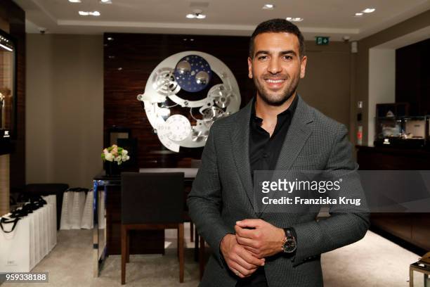 Elyas M'Barek attends at the IWC Boutique event on May 16, 2018 in Munich, Germany.