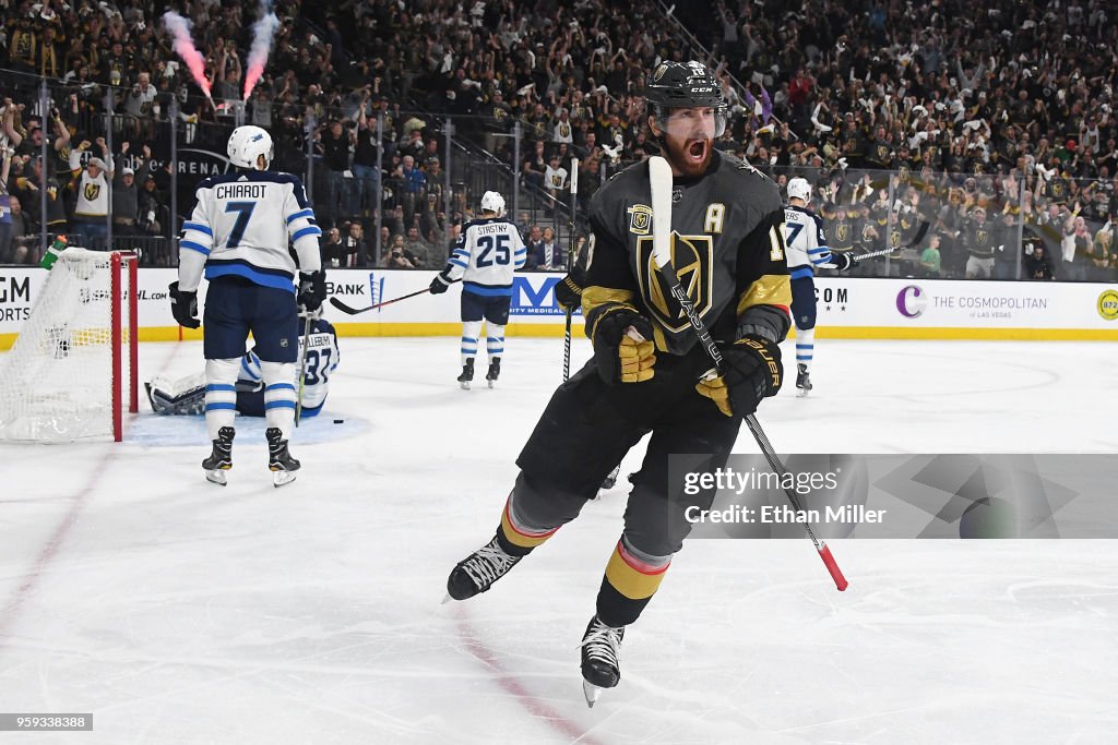 Winnipeg Jets v Vegas Golden Knights - Game Three