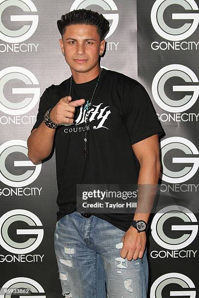 Paul "Pauly D" DelVecchio attends his DJ set at McFadden's on January 21, 2010 in Nashville, Tennessee.