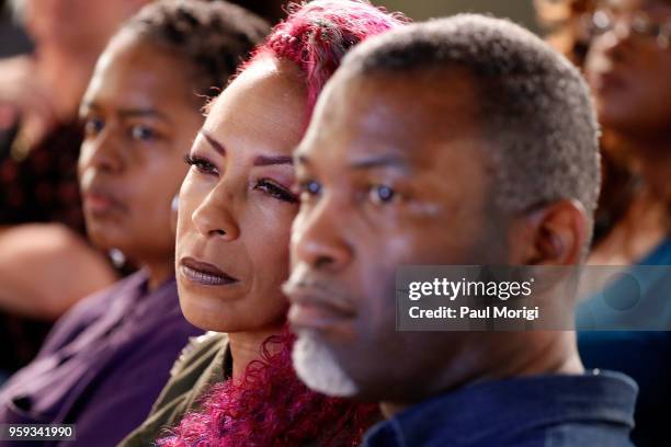 Recording Academy members listen to a panel discussion at the Vocal Health Clinic event hosted by The Recording Academy WDC Chapter and MusiCares at...