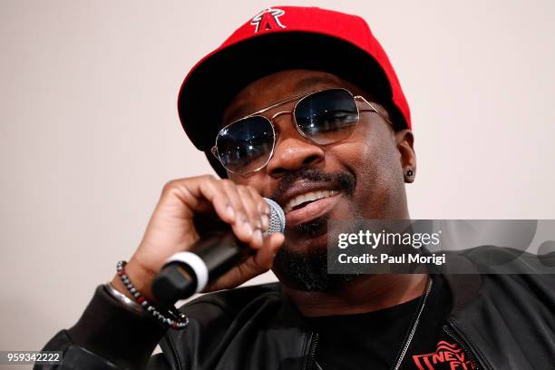 Singer, songwriter and producer Anthony Hamilton participates in a panel discussion at the Vocal Health Clinic event hosted by The Recording Academy...