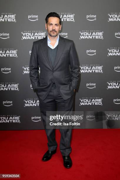 Actor Michael Landes attends the premiere of the second season of 'You are wanted' at Filmtheater am Friedrichshain on May 16, 2018 in Berlin,...