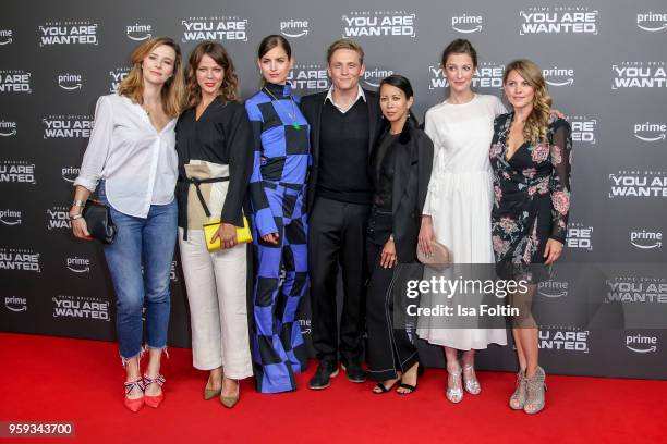 German actress and presenter Katrin Bauerfeind, German actress Jessica Schwarz, Dutch actress Hannah Hoekstra, German actor, director and producer...