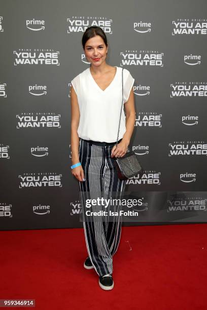 German actress Susan Hoecke attends the premiere of the second season of 'You are wanted' at Filmtheater am Friedrichshain on May 16, 2018 in Berlin,...