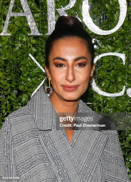 Nausheen Shah attend the 2018 CFDA Fashion Awards' Swarovski Award For Emerging Talent Nominee Cocktail Party at DUMBO House on May 16, 2018 in New...