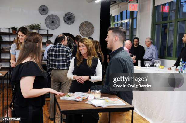 Ashley Connor attends the AD, Bon Appetit and Delta Faucet toast of the Conde Nast Kitchen Studio on May 16, 2018 in New York City.