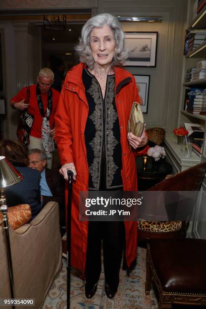 Nancy Kissinger attends the launch of Joseph Cicio's new book "Friends* *Bearing Gifts" at The Lowell Hotel on May 16, 2018 in New York City.