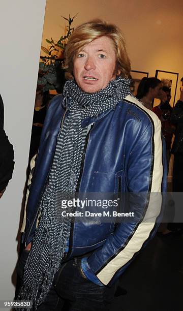 Nicky Clarke attends the Out of Context exhibition at Getty Images Gallery on January 21, 2010 in London, England.