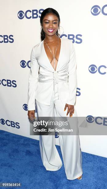 Actress Ebonee Noel attends the 2018 CBS Upfront at The Plaza Hotel on May 16, 2018 in New York City.