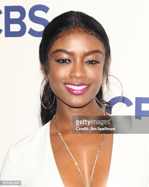 Actress Ebonee Noel attends the 2018 CBS Upfront at The Plaza Hotel on May 16, 2018 in New York City.