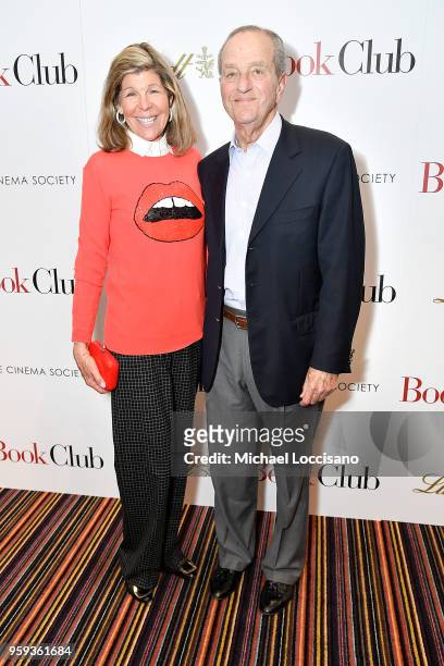 Jamee Gregory and Peter Gregory attend the New York screening of "Book Club" at City Cinemas 123 on May 15, 2018 in New York City.