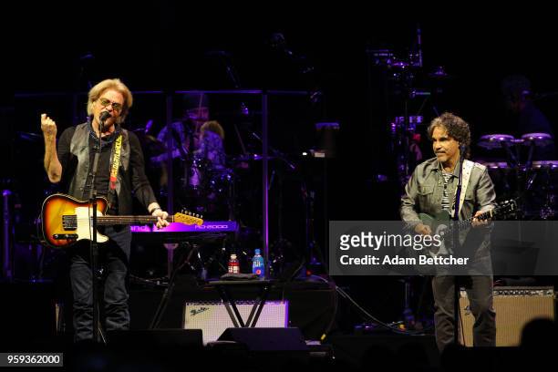 Daryl Hall and John Oates perform at Xcel Energy Center on May 16, 2018 in St Paul, Minnesota.