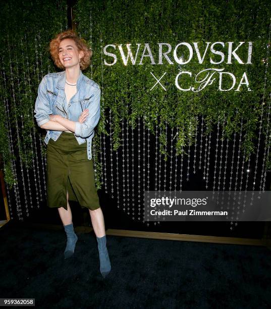 Zanita Whittington attends the 2018 CFDA Fashion Awards' Swarovski Award For Emerging Talent Nominee Cocktail Party at DUMBO House on May 16, 2018 in...