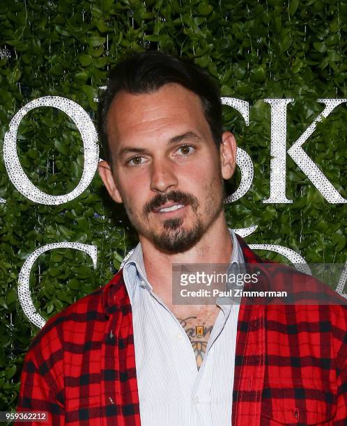 Kristopher Brock attends the 2018 CFDA Fashion Awards' Swarovski Award For Emerging Talent Nominee Cocktail Party at DUMBO House on May 16, 2018 in...