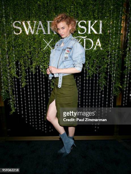 Zanita Whittington attends the 2018 CFDA Fashion Awards' Swarovski Award For Emerging Talent Nominee Cocktail Party at DUMBO House on May 16, 2018 in...