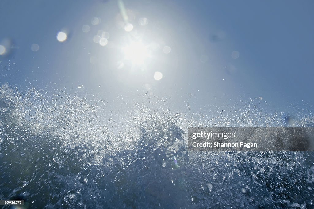 Wave splash