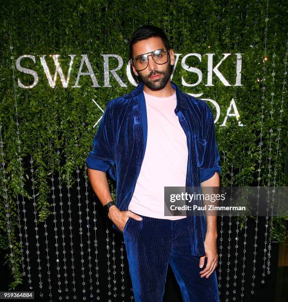 Phillip Picardi attends the 2018 CFDA Fashion Awards' Swarovski Award For Emerging Talent Nominee Cocktail Party at DUMBO House on May 16, 2018 in...