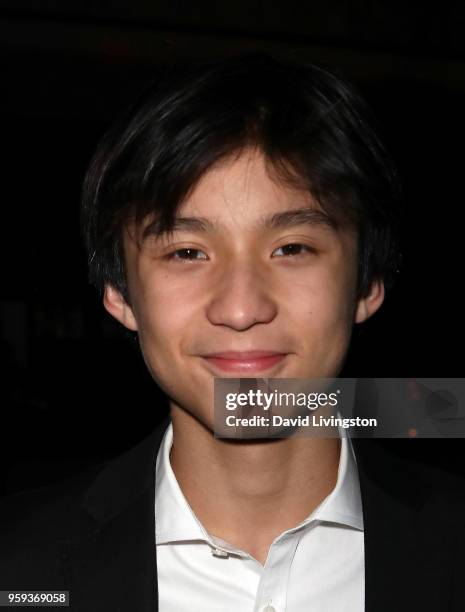 Actor Forrest Wheeler attends the opening night of "Soft Power" presented by the Center Theatre Group at the Ahmanson Theatre on May 16, 2018 in Los...