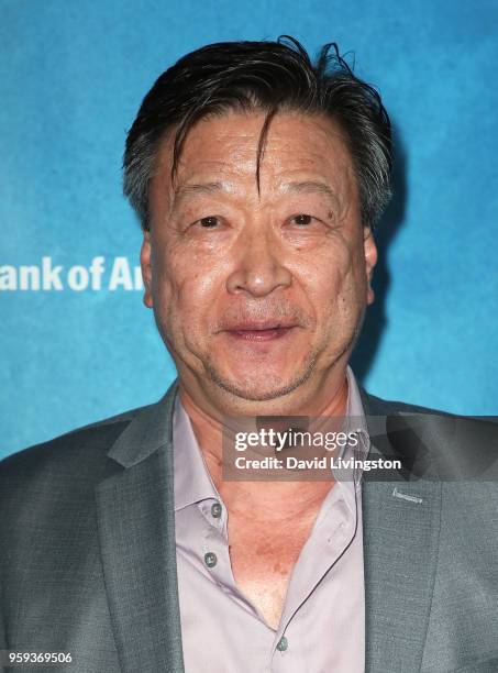 Actor Tzi Ma attends the opening night of "Soft Power" presented by the Center Theatre Group at the Ahmanson Theatre on May 16, 2018 in Los Angeles,...