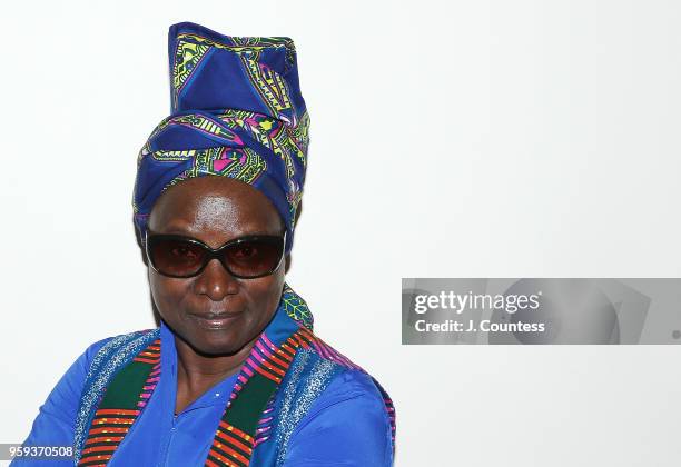 Singer Angelique Kidjo attends the opening night of the 25th African Film Festival at Walter Reade Theater on May 16, 2018 in New York City.